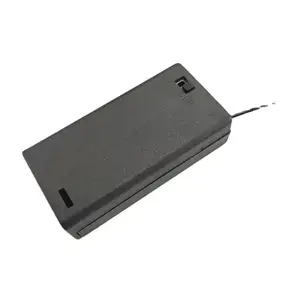 सस्ते लागत बैटरी कनेक्टर तारों ए. ए. एएए 1 2 3 4 5 6 7 8AA खोल कवर बैटरी मामले धारक स्विच के साथ