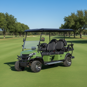 <span class=keywords><strong>Voiture</strong></span> de golf électrique tout-terrain 6 places avec batterie au lithium 3KW, véhicule électrique à énergie nouvelle - Product Image 4