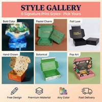 Cajas de Regalo para Cosméticos y Productos de Belleza con Logotipo Personalizado, Laminado Mate, Materiales Reciclados, Tamaños Personalizados y Servicio OEM