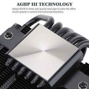 Thermalright AXP120 X67 Black ARGB CPU Low Profile Air Cooler avec ventilateurs de refroidissement 120MM pour carte mère ITX - Product Image 2