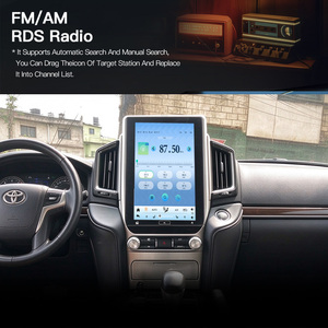 HFMidia Radio con Pantalla Vertical de 13.8 Pulgadas, Unidad Principal Multimedia con Bluetooth para Land Cruiser 2016-2018, Reproductor de Video para Auto con CarPlay - Product Image 3
