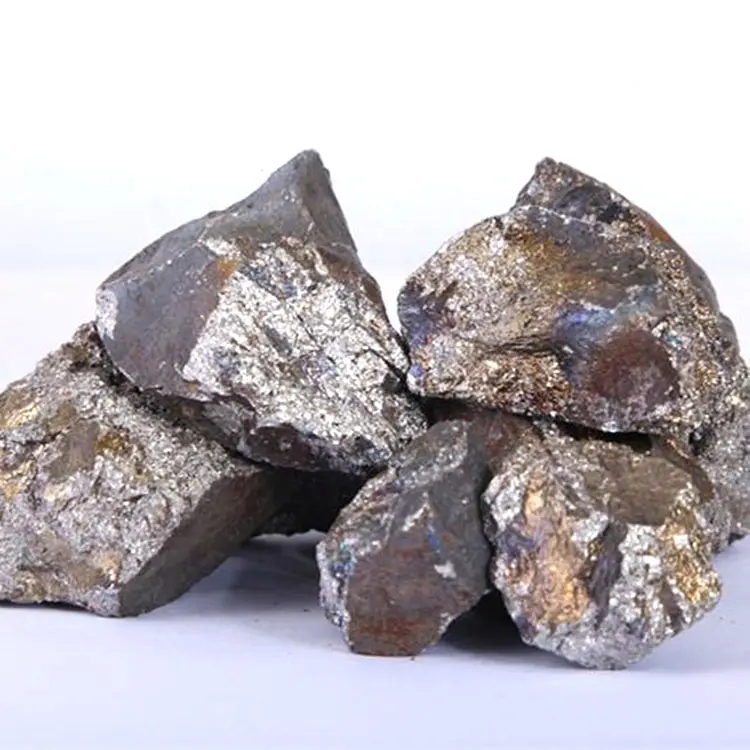 Feti 덩어리 Ferro 티타늄 금속 덩어리 가격 Ferrotitanium, 고품질 10-50mm Ferrotitan 합금 Ferrotitanium