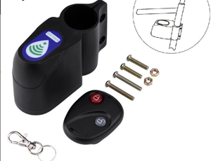 Xe đạp không dây khóa báo động, xe đạp Hệ thống an ninh với điều khiển từ xa chống trộm báo động rung cảm biến hệ thống báo động - Product Image 4