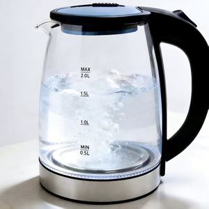 Hervidor Eléctrico de Vidrio para Uso Comercial y Doméstico, 1500W, 1.8L, 220V, Alta Calidad, Control Automático de Temperatura, Suministro de Fábrica - Product Image 3