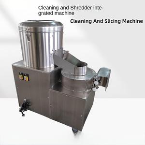 Machine à trancher les pommes de terre avec moteur et pompe 650W pour l'usine d'aliments et de boissons - Product Image 2