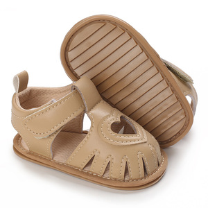 <strong>0</strong>-12 <strong>Month</strong> Heart Design New <strong>Baby</strong> Sandals Summer Spring Breathable PU Leather <strong>Baby</strong> Girl Sandals <strong>Shoes</strong> - Product Image 2
