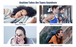 Bandes nasales anti-ronflement personnalisées de marque Performance, sans latex, extra-fortes, pour la respiration - Product Image 4