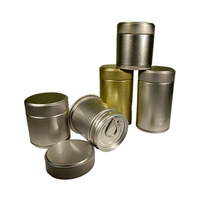 Boîtes métalliques personnalisées 60*H60/60*H68/60*H100mm 30g/40g/50g pour poudre de Matcha de qualité alimentaire, emballage hermétique pour bonbons