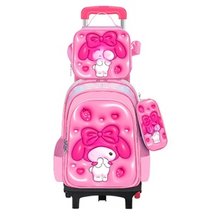 3pcs Xe đẩy ba lô đặt tiểu học trẻ em phim hoạt hình schoolbag không thấm nước 3D EVA sinh viên túi - Product Image 6