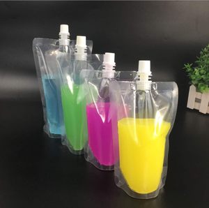 Bolsas Reutilizables Transparentes a Prueba de Humedad para Bebidas y Alcohol, con Boquilla para Beber Discretamente, Ideales para Viajes - Product Image 3