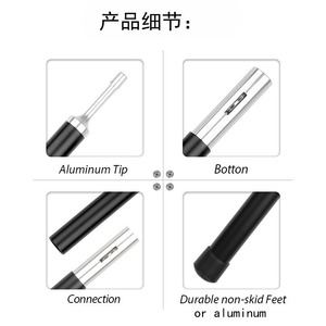 Tarp Pole 1.8m Aluminum Alloy 7075 6 Sections For Camping <b>Tent</b> Shade Sun Protection - Product Image 4