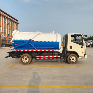 Camión de Alta Presión para Aguas Residuales y Camión de Vacío Foton <span class=keywords><strong>XND</strong></span> de 5m3 con Control de Motor PLC para Tanques Sépticos - Product Image 2