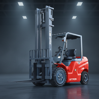 Chariot élévateur électrique compact Liftron CPD30, alternative au chariot élévateur à fourche pour entrepôt, capacité de levage de 3000 kg