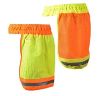Protection UV pour le cou, casque de sécurité haute visibilité, écran solaire en maille, équipement de protection pour casque de chantier