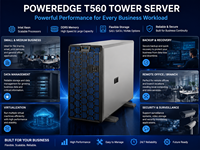 Servidor en Torre de Alto Rendimiento Intel Xeon Scalable Processor DDR5 ECC Memory AI Virtualization Enterprise T560