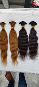 ALVI – Lots de Cheveux Humains Vierges Indiens Remy de Luxe, Style Ondulé Doux, Aspect Soyeux Brillant et Volumineux, Écologiques - Product Image 2