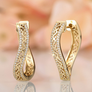Orecchini a clip a forma di S, cavi e irregolari, per donna, design bohémien di nicchia, gioielli alla moda - Product Image 6
