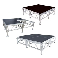 Plate-forme de scène de performance réglable de vente chaude TUV 1.22m x 1.22m