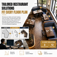 Set Meja dan Kursi Lounge Luar Ruangan Modern dari Marmer untuk Proyek Perhotelan, Furnitur Restoran Komersial Kustom J2S
