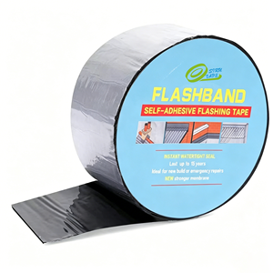 Ruban d'étanchéité en aluminium pour toiture, <span class=keywords><strong>bande</strong></span> <span class=keywords><strong>auto</strong></span>-adhésive imperméable pour la réparation des fenêtres, des toits et des portes - Product Image 1