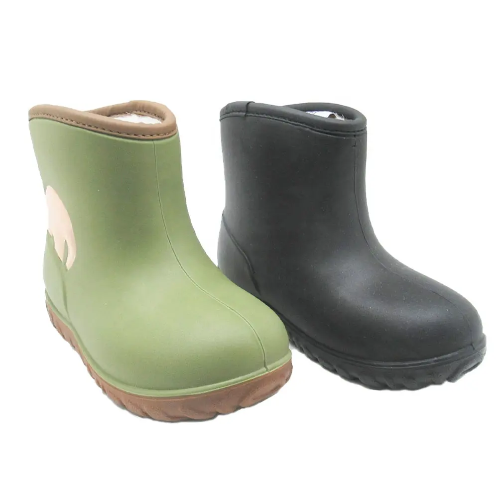 Kids Winter Boot Warm Children Shoes Wholesale Australian Sheepskin for Boys Girls Black Waterproof Unisex Customized Spring