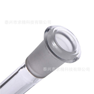 Glass Rod 14mm Inner 18mm Outer Ground Joints Transparent Hookah Smoking Pipe Accessory Straight Type - Product Image 5