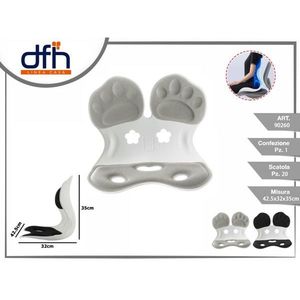 Dfh Lumbar Support <b>Cushion</b> 42.5x32x35cm For <b>Back</b> Pain Relief Seat Use - Product Image 1