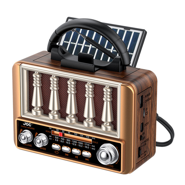 New Model Multi-functional Radio, Solar-powered Radio, Retro Full-band Card-type Radio, Manufacturer