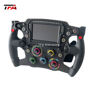 Simuladores de PC/Consola de Fibra de Carbono de Grado Profesional con 12 Botones, Compatible con Joysticks Thrustmaster T818 y <span class=keywords><strong>Fanatec</strong></span> SDK - Product Image 2