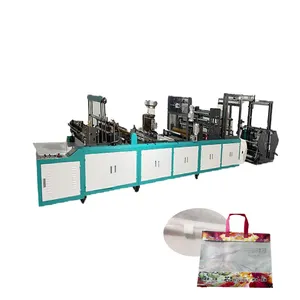 Mesin Pembuat Tas Ritsleting Kain Non Woven, Film Polipropilena Spunbond Otomatis Empat Motor