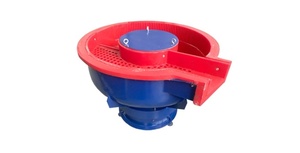 Polisseuses vibrantes pour métaux, machine de polissage à tambour avec pierres abrasives, machine de ponçage et de polissage pour matériaux - Product Image 5