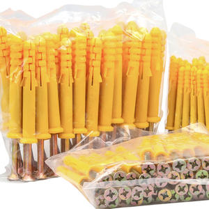 Type de poisson <span class=keywords><strong>Tube</strong></span> M3 mur d'ancrage mur panneau de gypse galvaniser auto-bois taraudage Hyrax Expansion Nylon femelle et mâle vis - Product Image 6