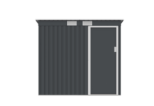 Petite taille 6.6x4FT intérieur et extérieur maison de stockage d'outils étanche cour jardin hangars <span class=keywords><strong>en</strong></span> acier <span class=keywords><strong>kit</strong></span> - Product Image 3