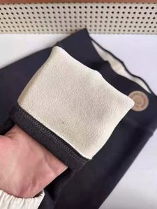 Leggings thermiques amincissants en velours côtelé épais et respirant pour femme, avec AND1 - Product Image 3