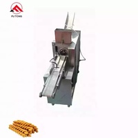Machine à beignets chinois fabricant de bâtonnets de pâte fabricant de bretzel doux machine de traitement des aliments croustillants lubrifiants