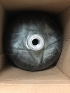 Tanque de Almacenamiento de Hidrógeno de Alta Presión, Contenedor de Gas Oxígeno/Hidrógeno, Botella/Cilindro de Fibra de Carbono, Capacidad de 1090L - Product Image 4