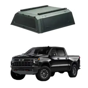 New Design Pickup Truck Steel Dual Cab 4X4 Pick Up Pickup Truck Bed Canopy Topper For Chevrolet Chevy Silverado 1500/Colorado