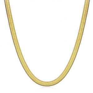 Collar de Cadena de Perlas de Oro Sólido de 14k y 18k, de Acero Inoxidable, Moderno y Resistente a la Decoloración, para Mujer - Product Image 6