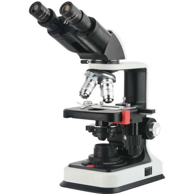 Professional Binocular Biological Compound Microscope with Plan ...