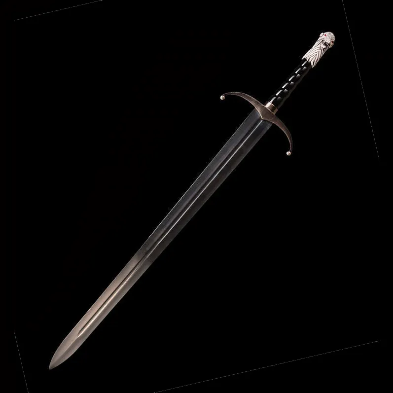 Hot Selling 108cm 1.4kg Jon Snow Game Thrones Sword Bear Longclaw For Cosplay Collection