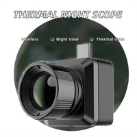 Monoculaire thermique InfiRay T2Pro pour la chasse en plein air, détecteur de vision nocturne, pointeur laser, caméra thermique infrarouge, Wi-Fi mobile