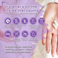 OEM Capsules de probiotiques pour femmes Capsules de probiotiques vaginaux avec enzymes et prébiotiques D Mannose et canneberge Santé des voies urinaires