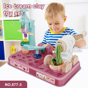 Juego <span class=keywords><strong>de</strong></span> juguete <span class=keywords><strong>de</strong></span> arcilla <span class=keywords><strong>de</strong></span> plástico multifuncional personalizado pintado a mano DIY máquina <span class=keywords><strong>de</strong></span> fideos <span class=keywords><strong>de</strong></span> helado en caja <span class=keywords><strong>juegos</strong></span> <span class=keywords><strong>de</strong></span> cocina para niños - Product Image 3