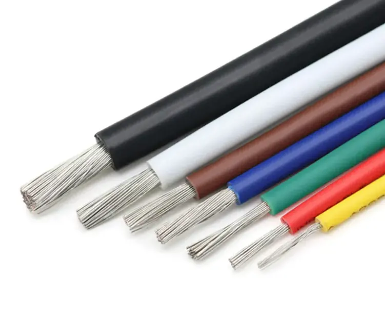 Cable eléctrico de PTFE de alta temperatura UL1332 TGGT FEP aislado Cable de calibre 16 300V resistente al calor