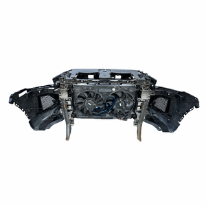 Para el conjunto de parachoques delantero <span class=keywords><strong>Audi</strong></span> Q8 Premium 2019-2024, parachoques delantero equipado con amplificador de Metal de rejilla de ventilador de radiador - Product Image 6