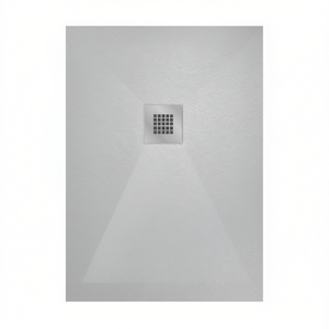 Plato de Ducha Rectangular Bliss Line 80 x 90 cm Blanco 9003 - Product Image 2