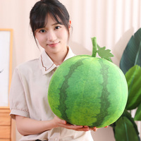 2025 nouveau Offre Spéciale pastèque en peluche oreiller Super doux PP rempli peluche pour enfants cadeau décor à la maison