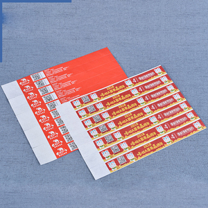 Unionpromo de impermeable resistente al desgarro dupont de pulsera dupont evento de pulsera - Product Image 4