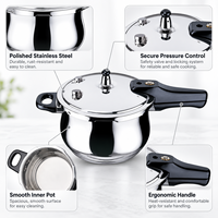 Mini autocuiseur commercial en acier inoxydable 2-16 litres à induction pour usage domestique fabriqué en Chine ustensiles de cuisine pour la cuisson du riz
