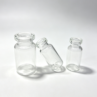 Flacon en verre transparent de 2 ml, type I, récipient en borosilicate pour l'emballage